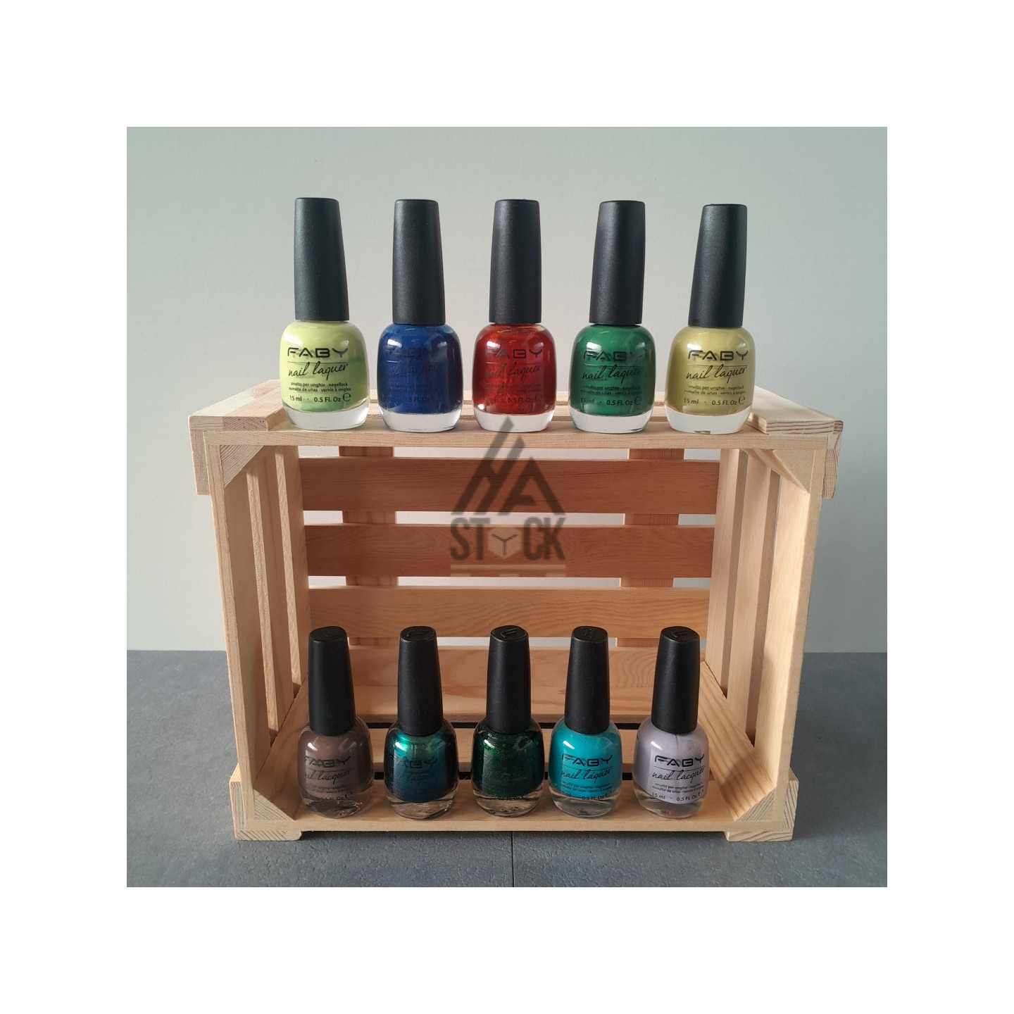 Vernis a ongle FABY - 120 pèces