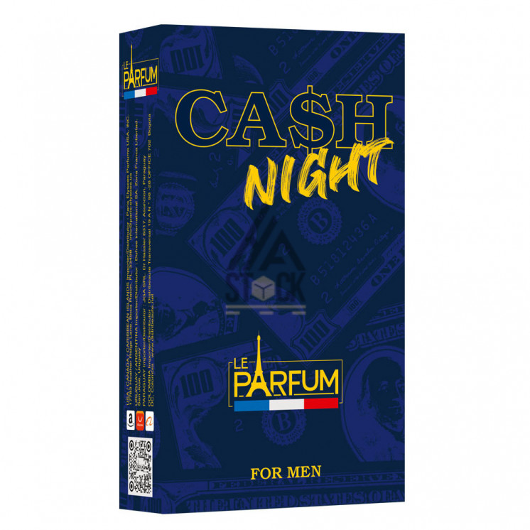 Parfum CASH NIGHT  75ml - 48 pièces