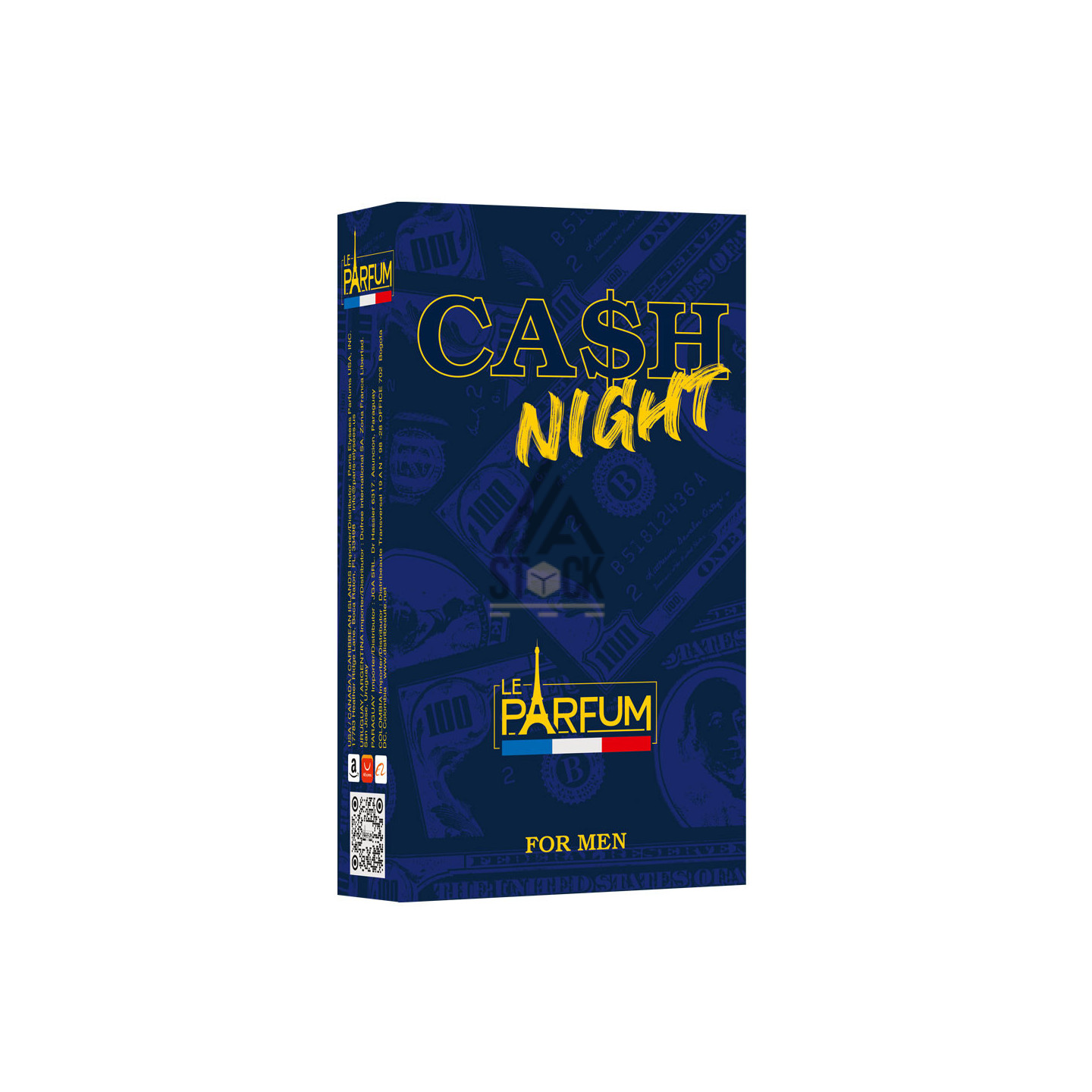 Parfum CASH NIGHT  75ml - 48 pièces