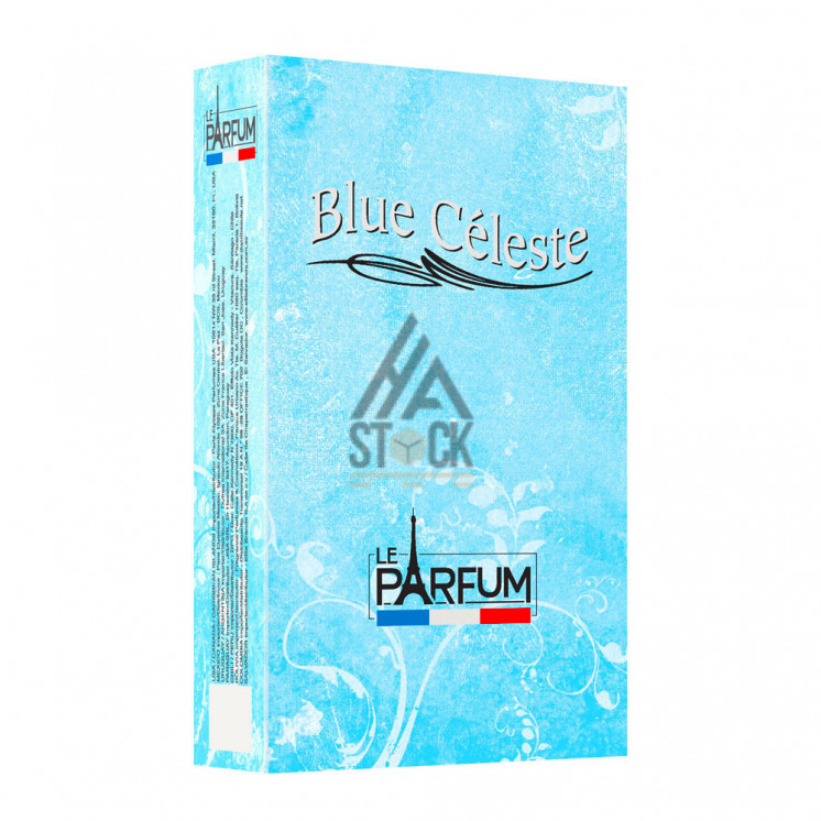 Parfum BLUE CELESTE  75ml - 48 pièces