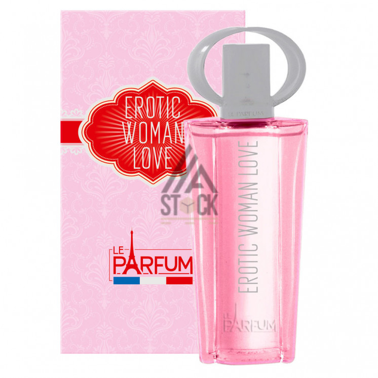 Parfum EROTIC WOMAN LOVE  75ml - 48 pièces