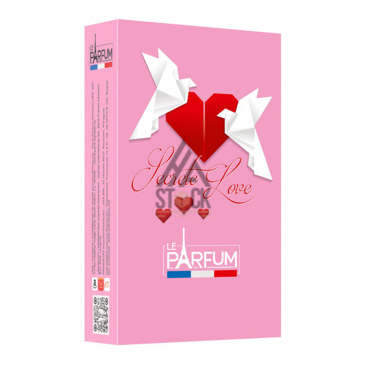 Parfum SECRET LOVE  75ml - 48 pièces