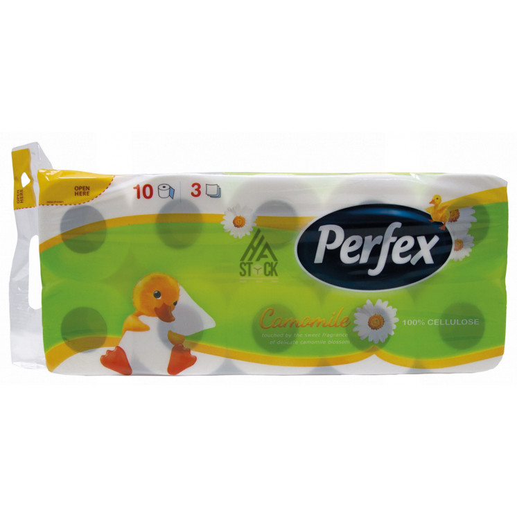 Papier toilette Camomille - PERFEX - 32 paquets