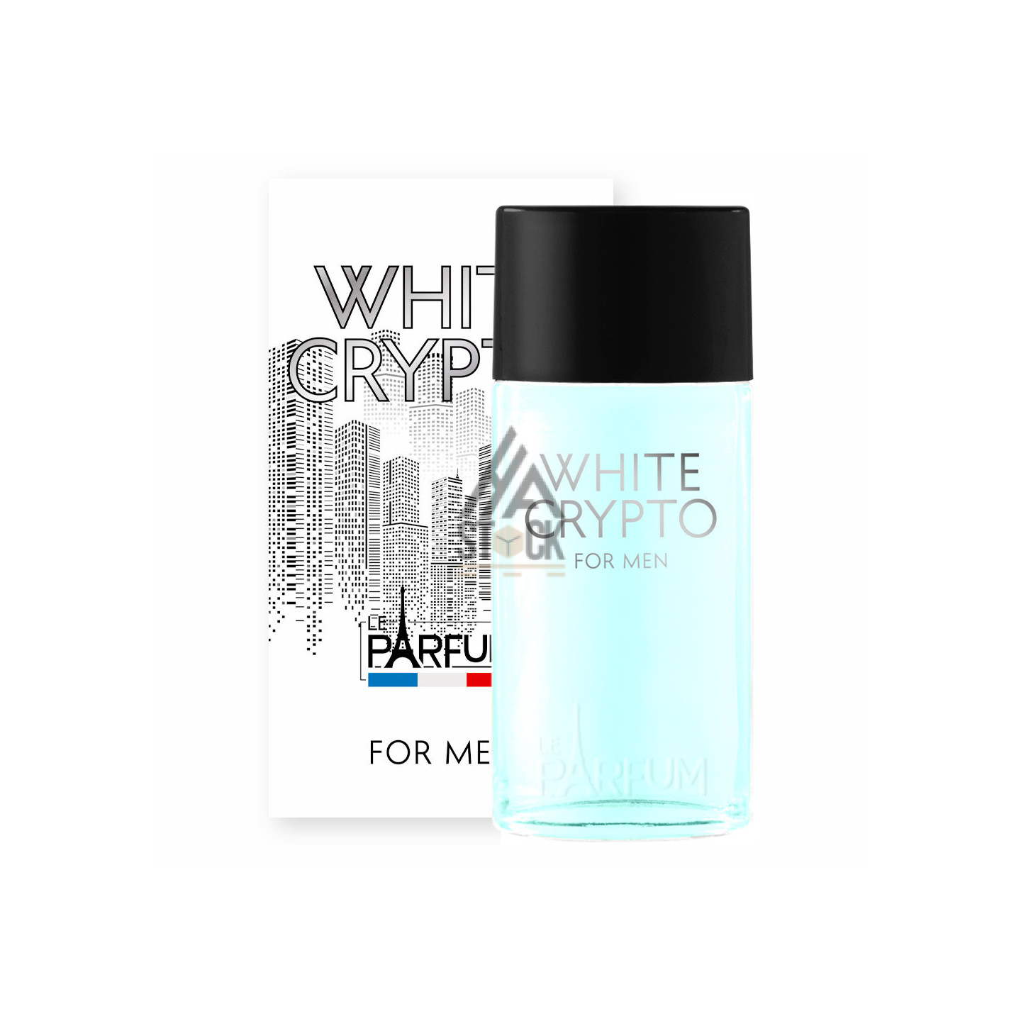 Parfum WHITE CRYPTO 75ml - 48 pièces