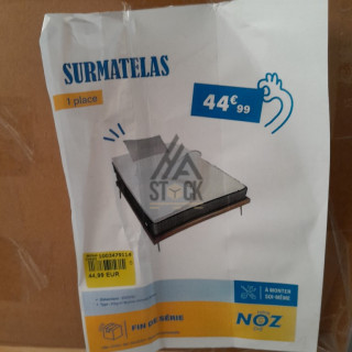 Surmatelas - 2 pièces