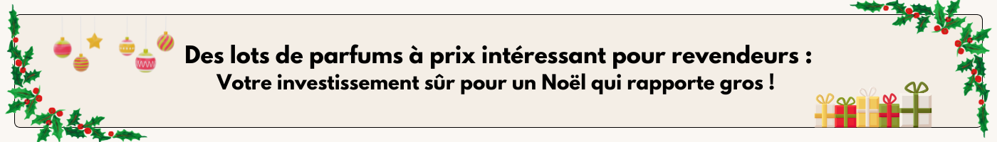 grossiste parfums prix intéressant pour revendeur noel